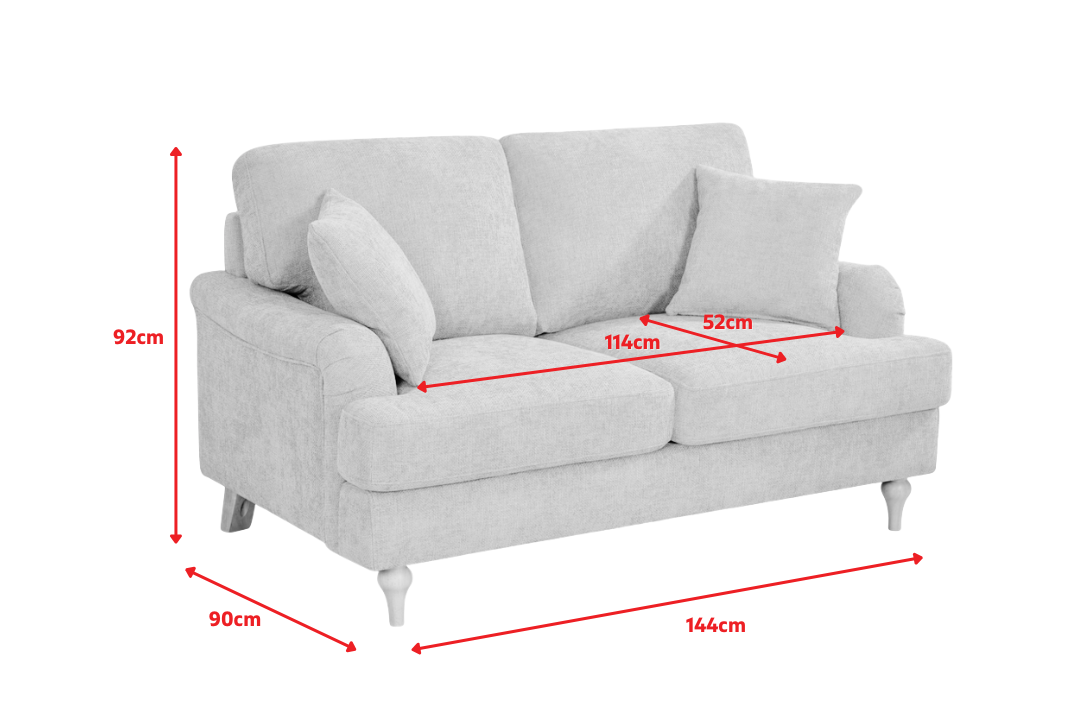 Product dimensions diagram