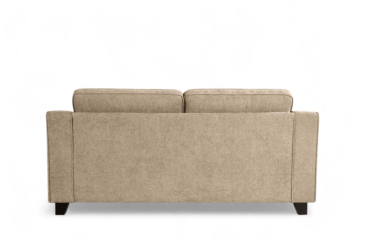 Beige Chenille Fabric 3 Seater Sofa NATHAN