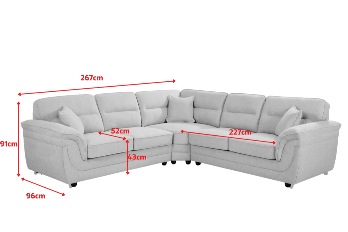 Product dimensions diagram