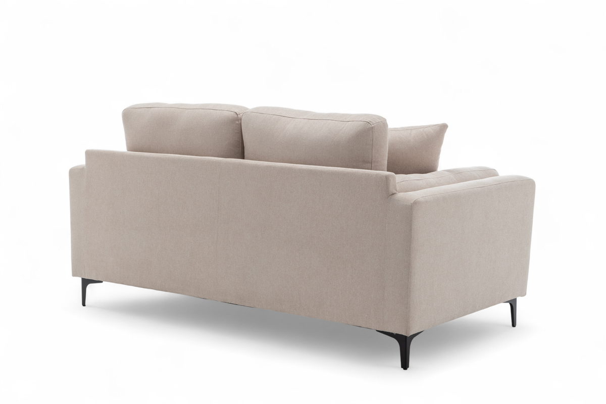Fabric Beige 2 Seater Sofa MARGHERA