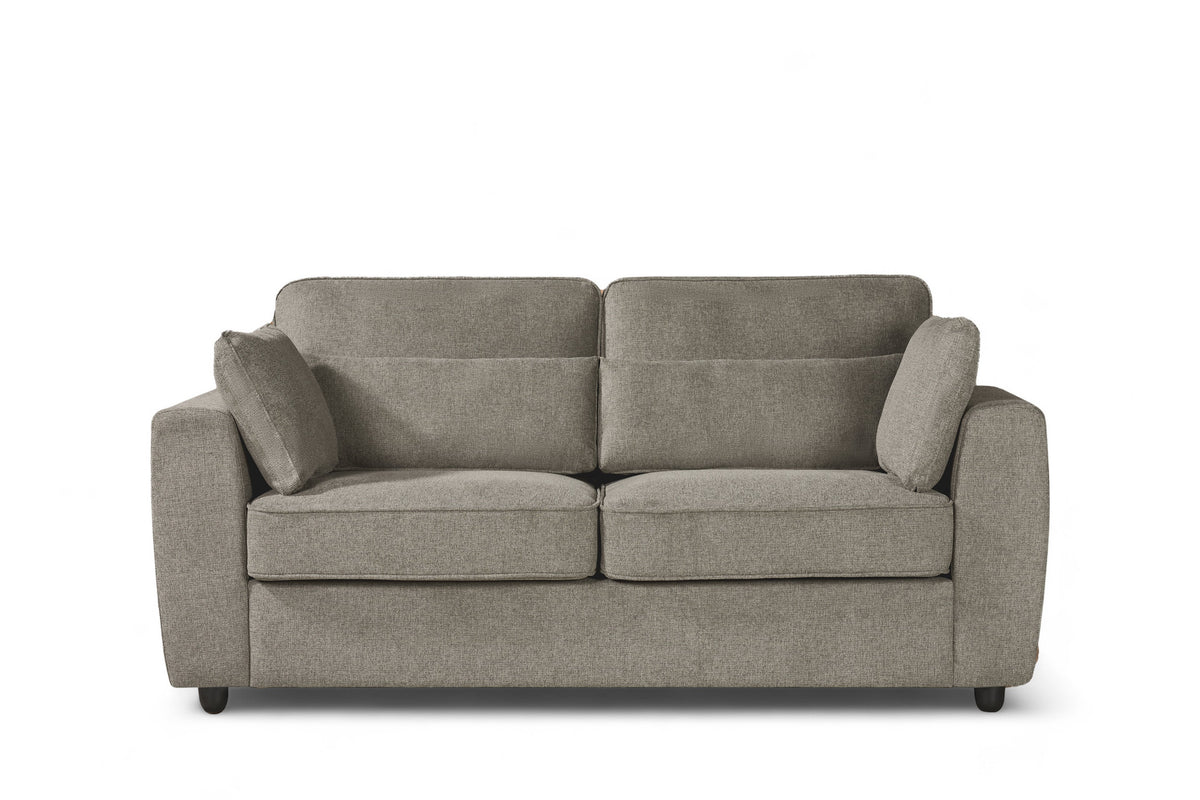 Beige Chenille Fabric 3 + 2 Seater Sofa Set ALFIE