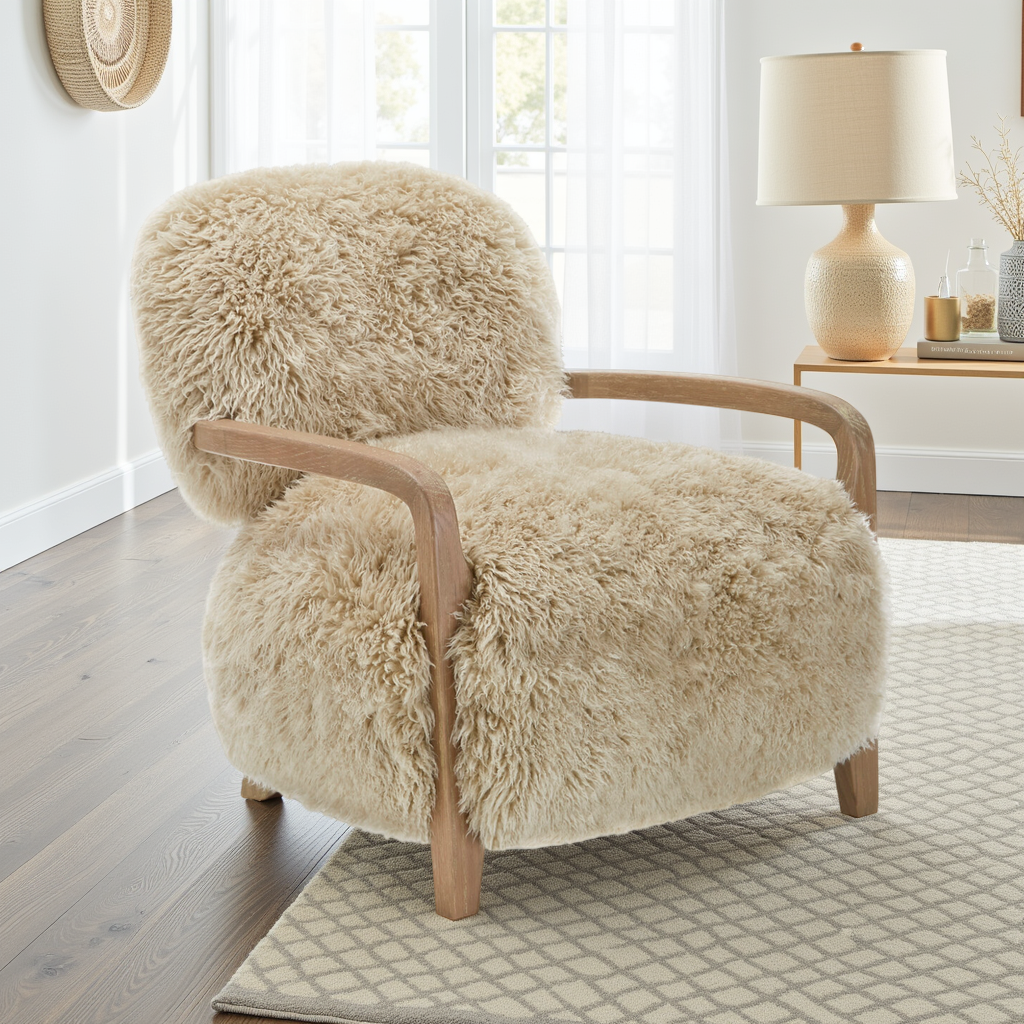 Genuine Sheepskin Armchair MISTY