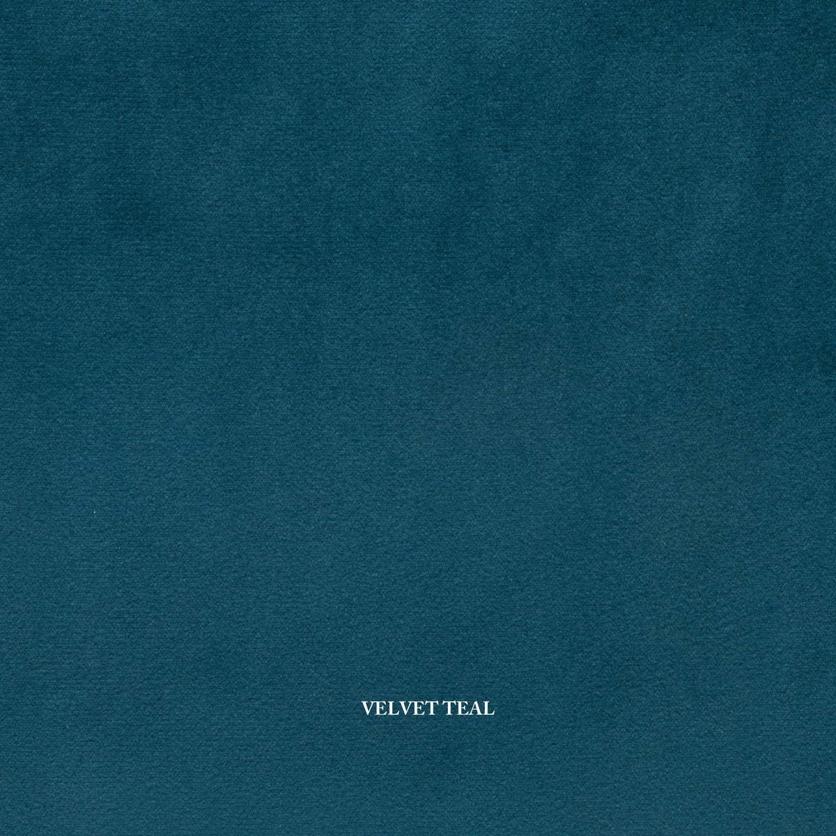 Teal velvet swatch sample