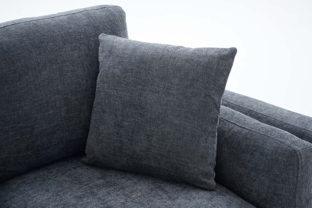 Blue Chenille 2 Seater Sofa MARGHERA