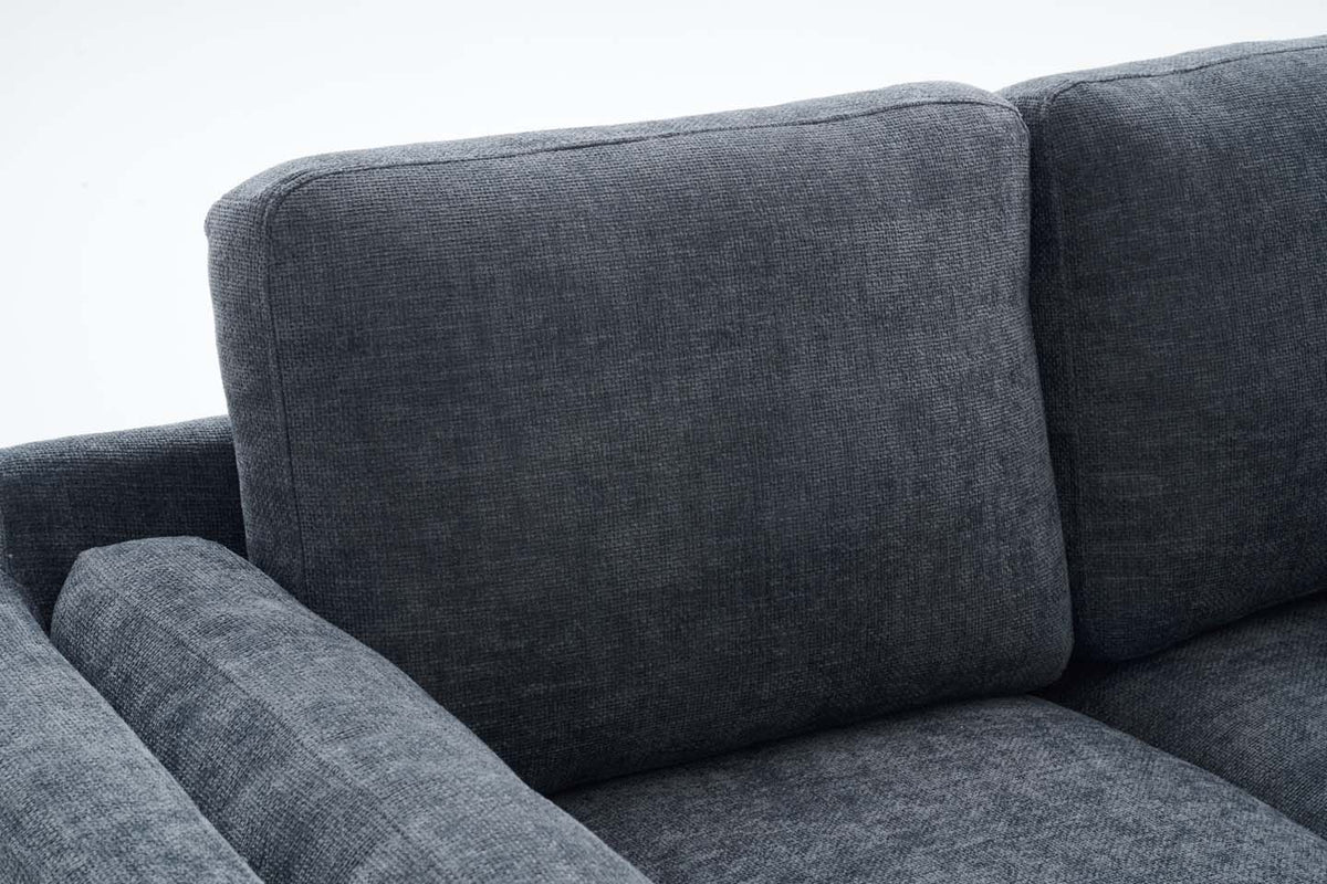 Blue Chenille 2 Seater Sofa MARGHERA