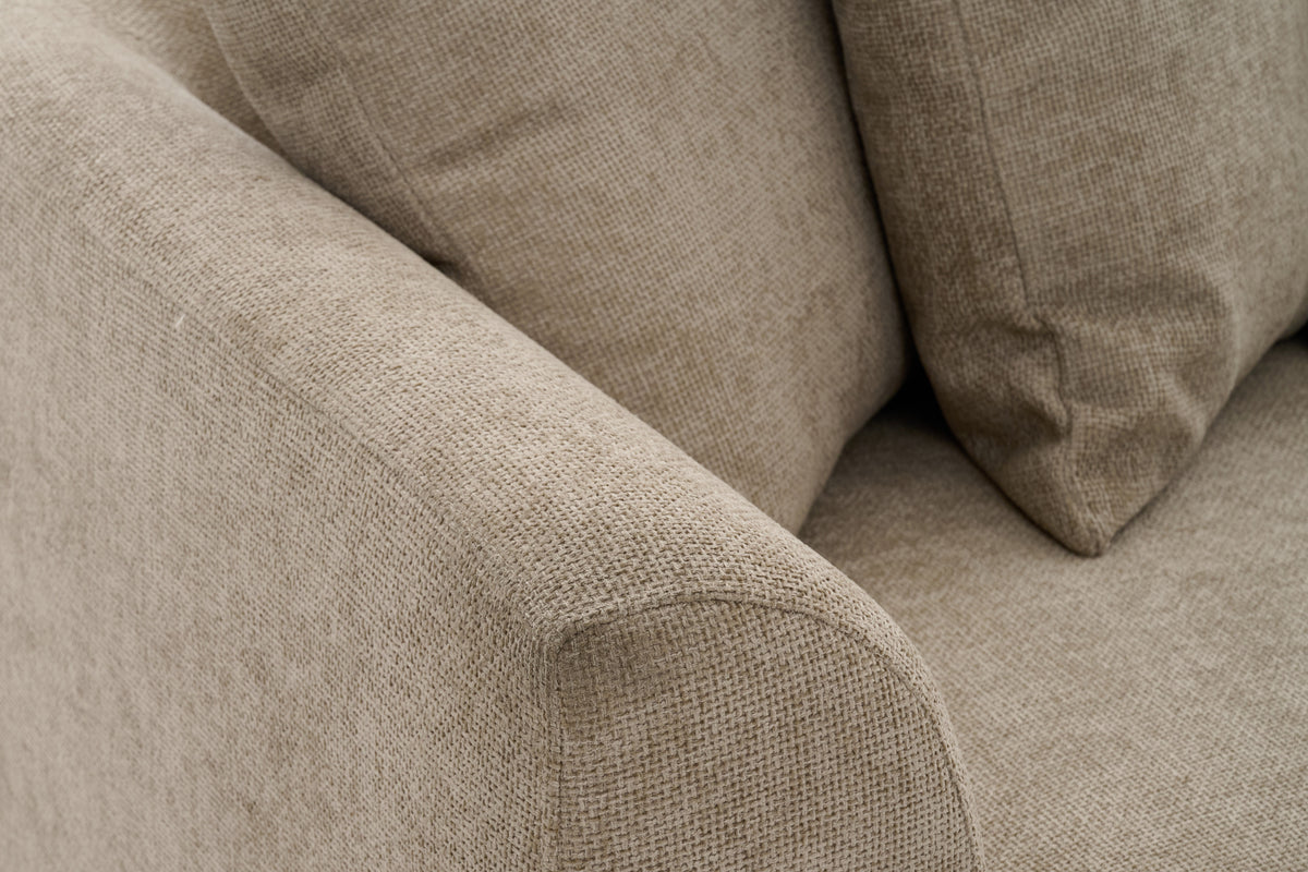 Beige Chenille 2 Seater Sofa CHLOE