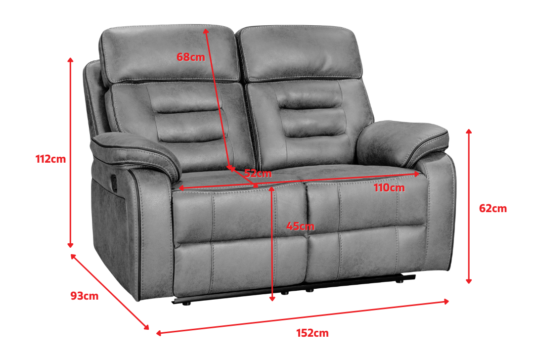 Product dimensions diagram