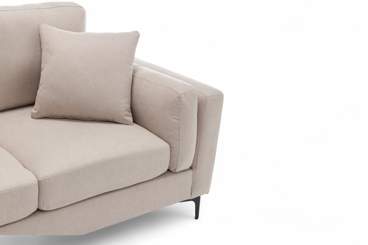 Fabric Beige 2 Seater Sofa MARGHERA