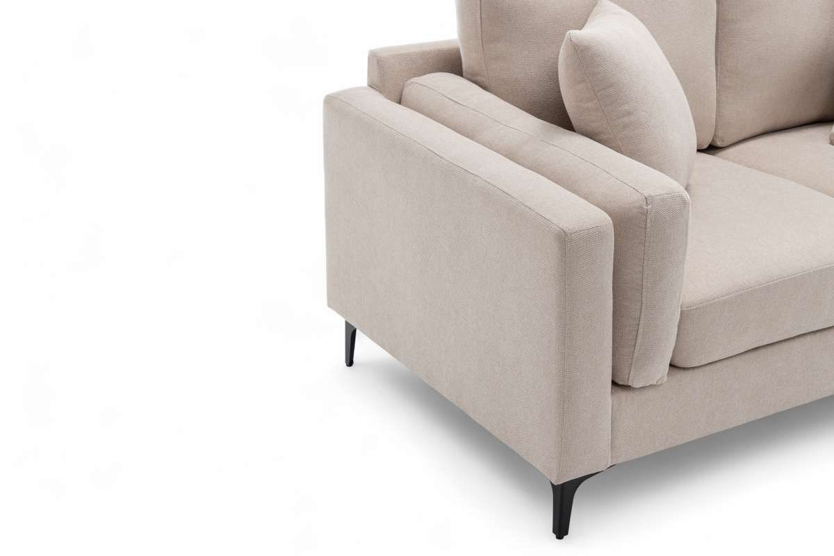 Fabric Beige 2 Seater Sofa MARGHERA