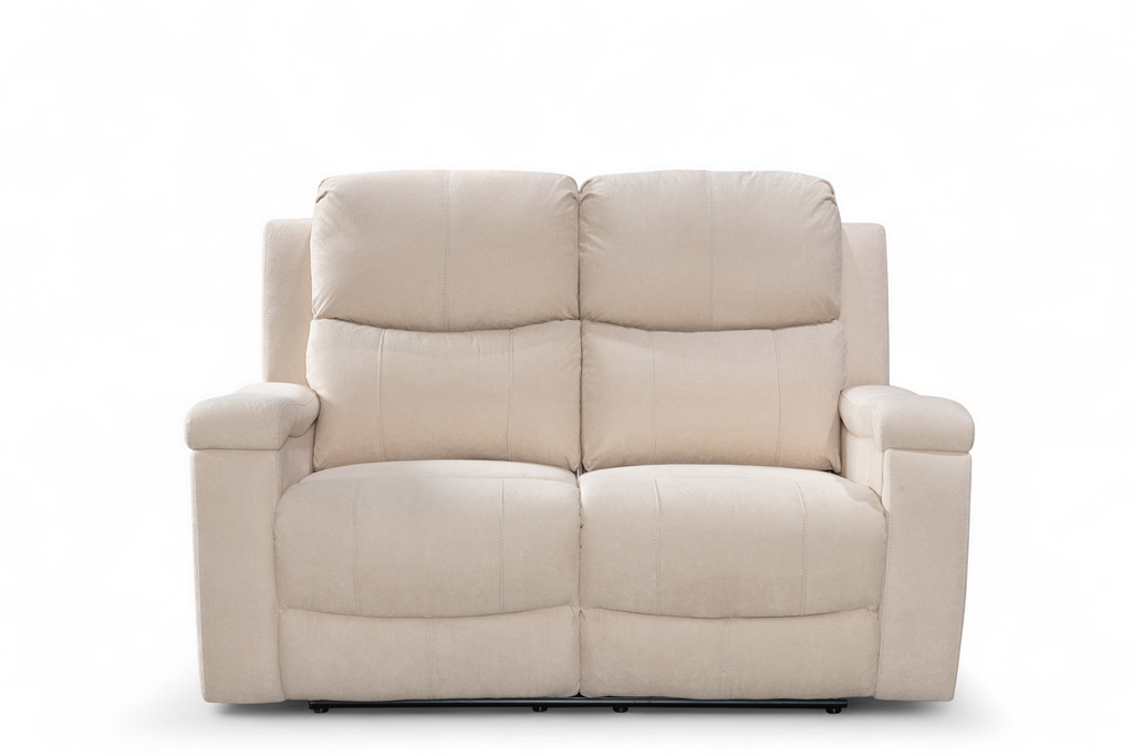 Beige sofa on a white background