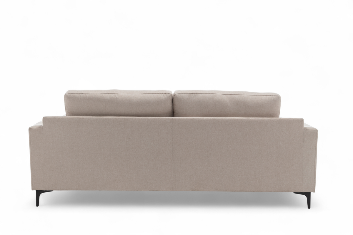 Fabric Beige 3 Seater Sofa MARGHERA