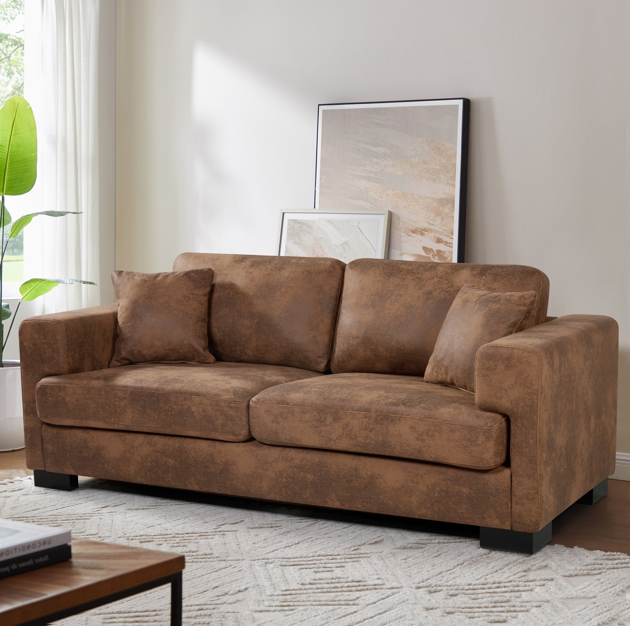Suede 3 seater sofa 2025