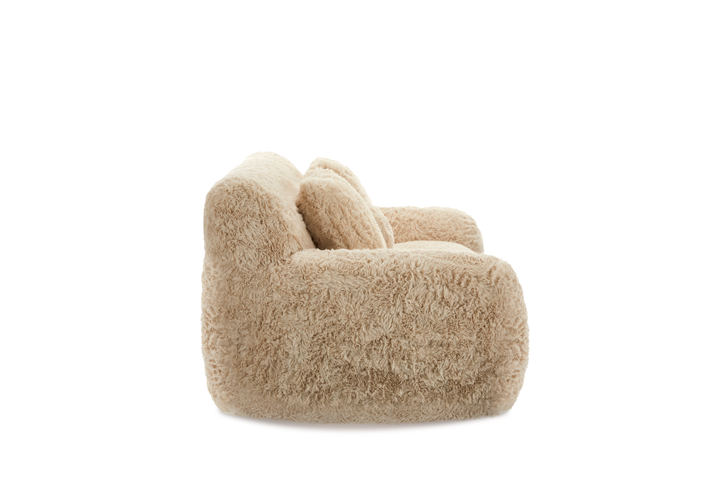 Faux Sheepskin 2 Seater Sofa ZAMORA