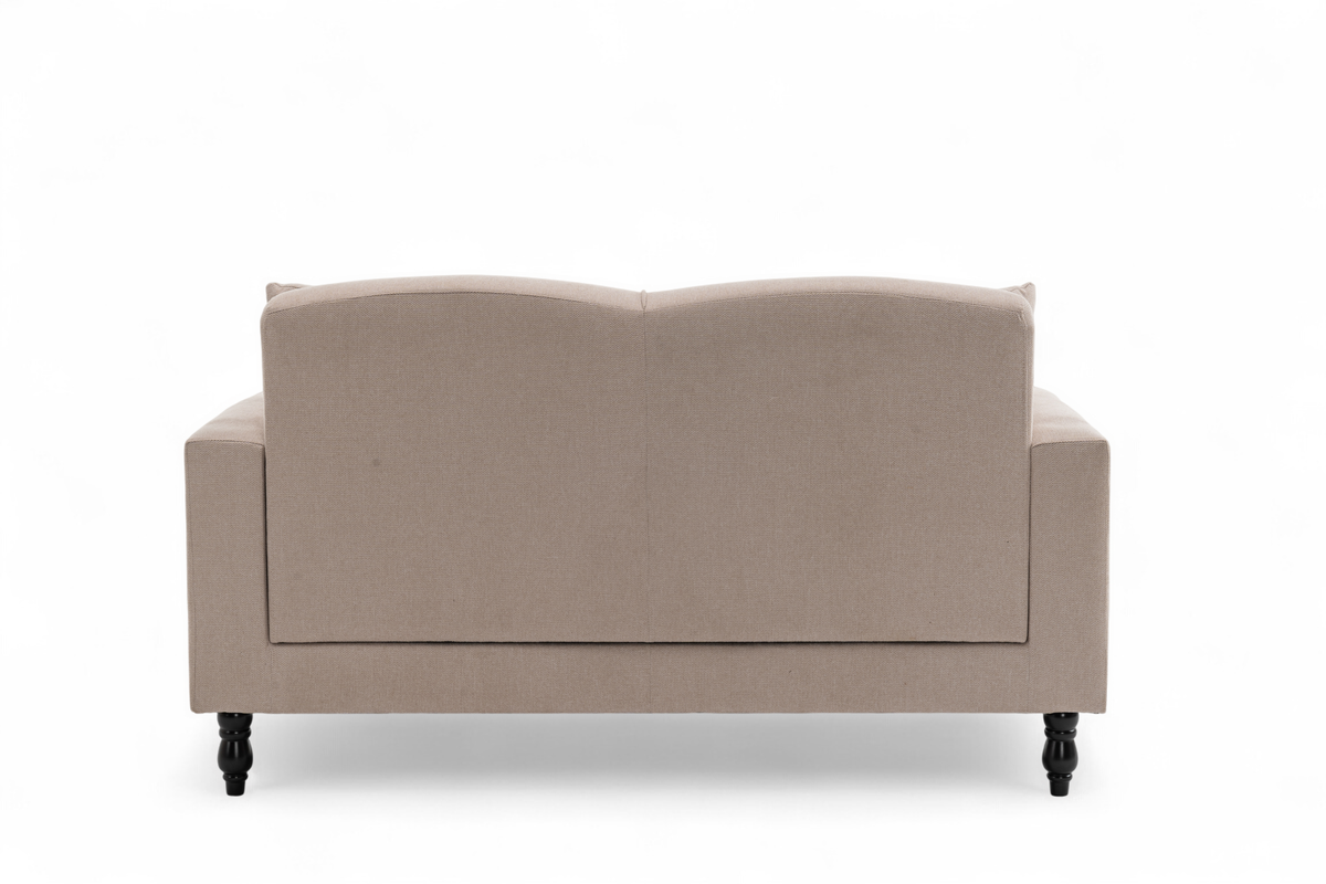 Fabric Beige 2 Seater Sofa ASHTON