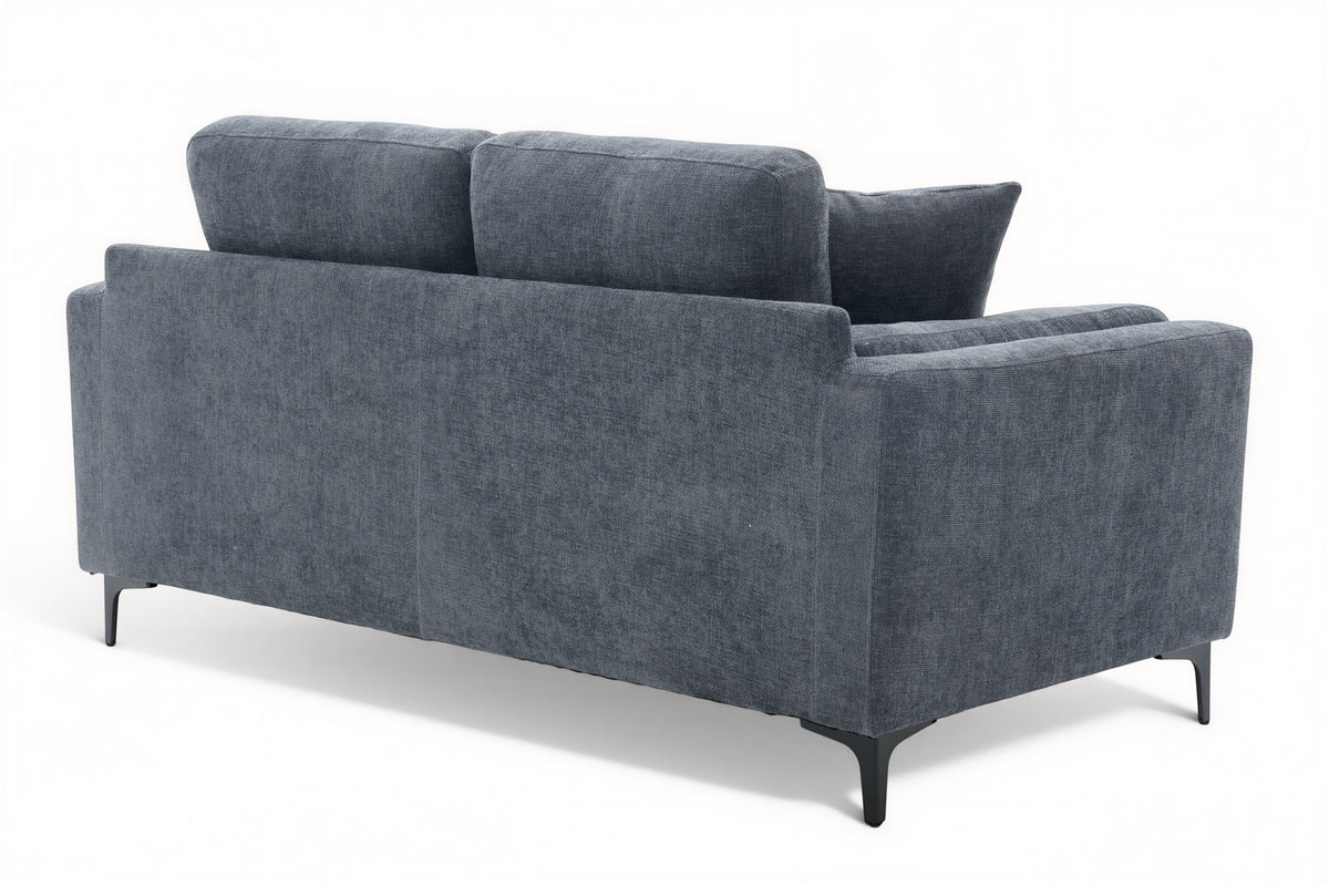 Blue Chenille 2 Seater Sofa MARGHERA