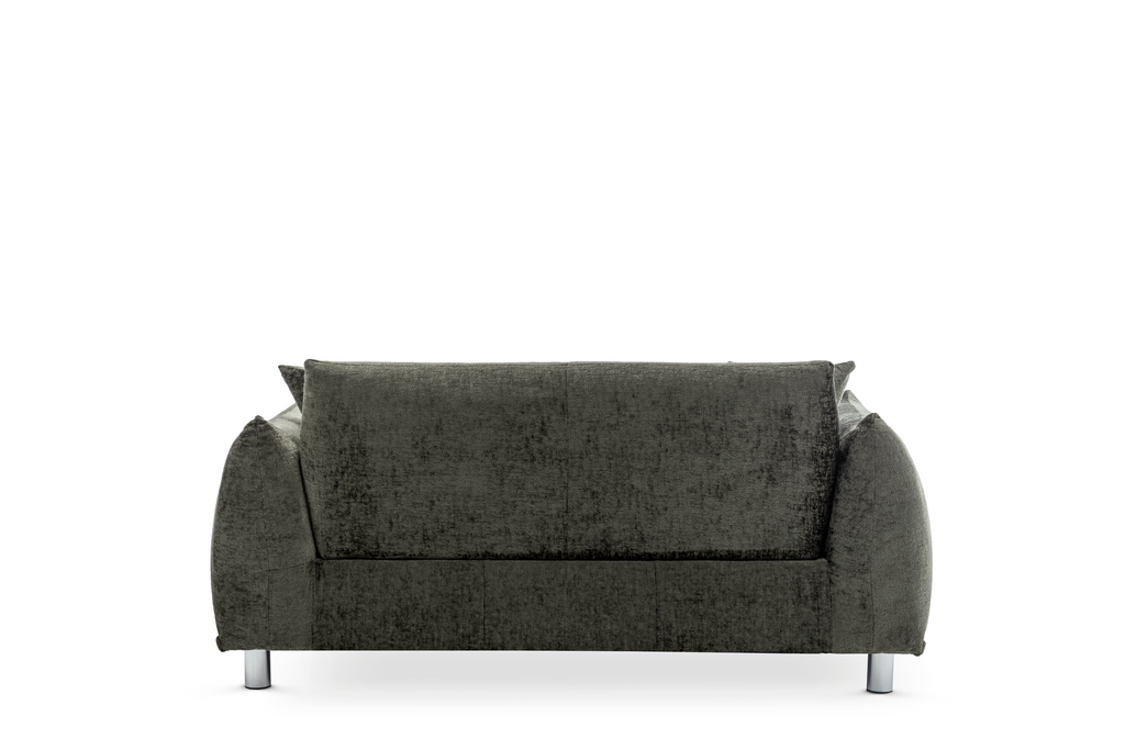 Textured Chenille Green 2 Seater Murano Sofa