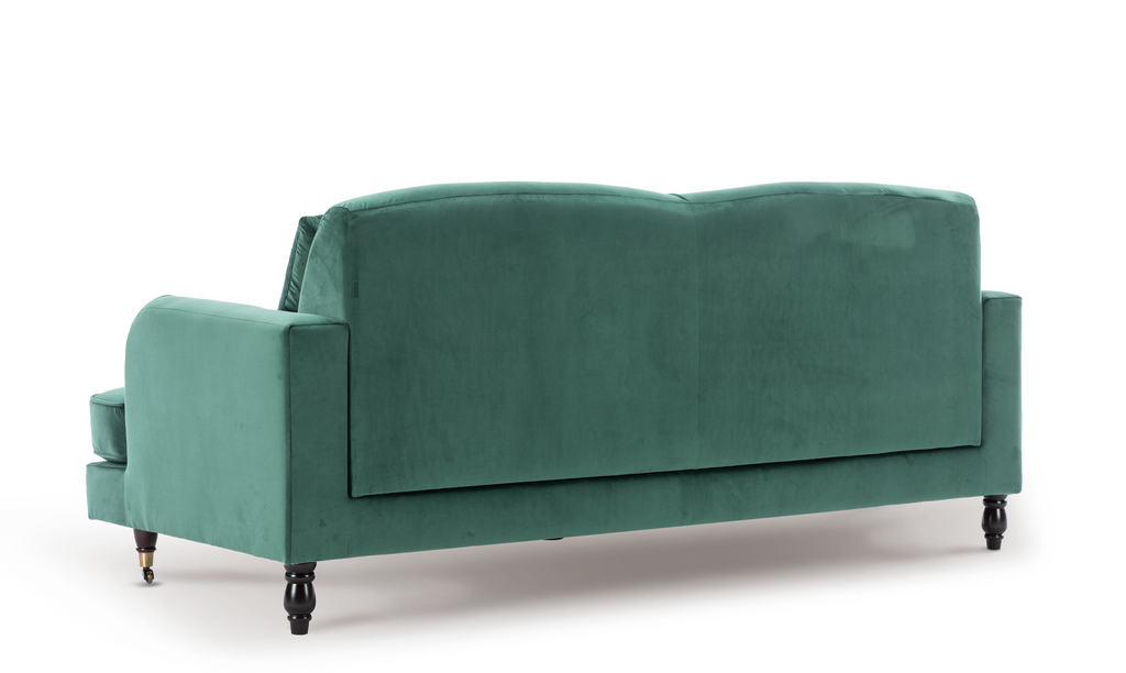 Velvet Bottle Green 2+3 Seater Ashton Sofa Set