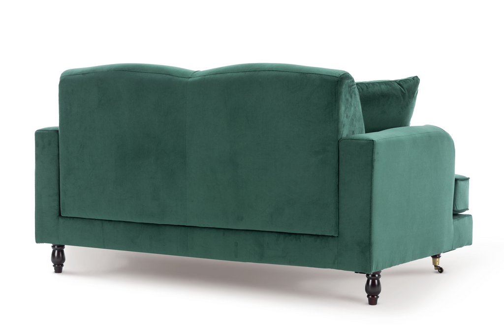 Velvet Bottle Green 2+3 Seater Ashton Sofa Set