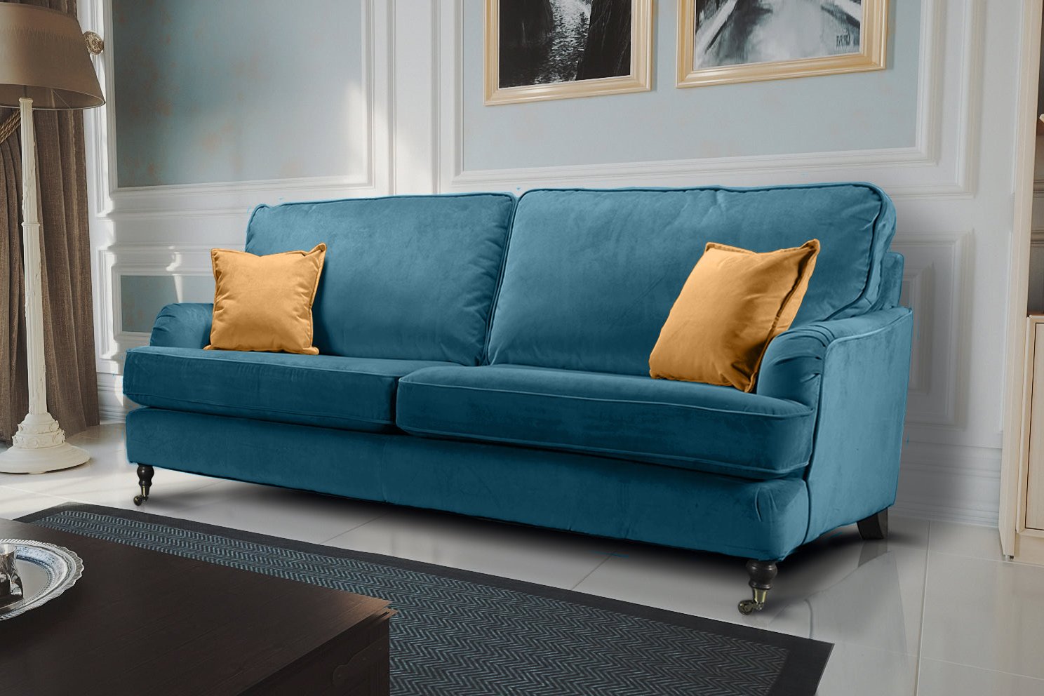 Seater Astbury Bella Teal Sofa – Lovesofas1