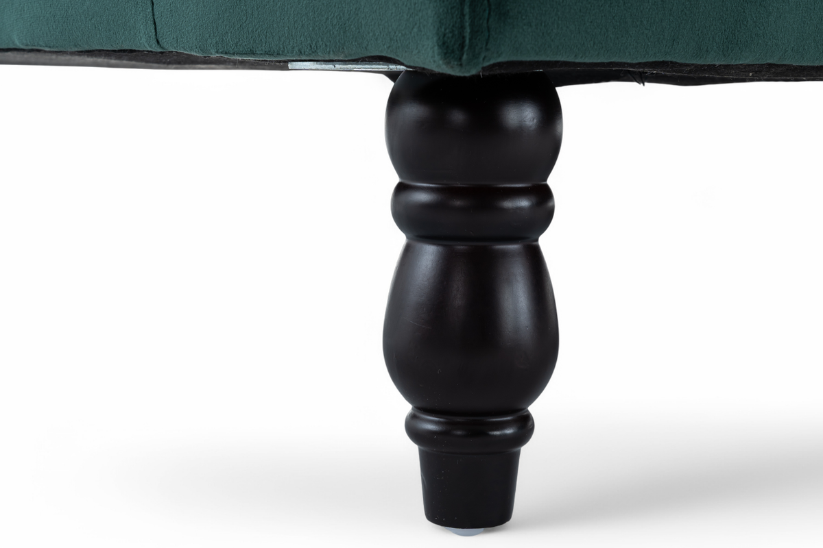 Velvet Bottle Green Modular Corner Sofa 2C3/3C2 ASHTON
