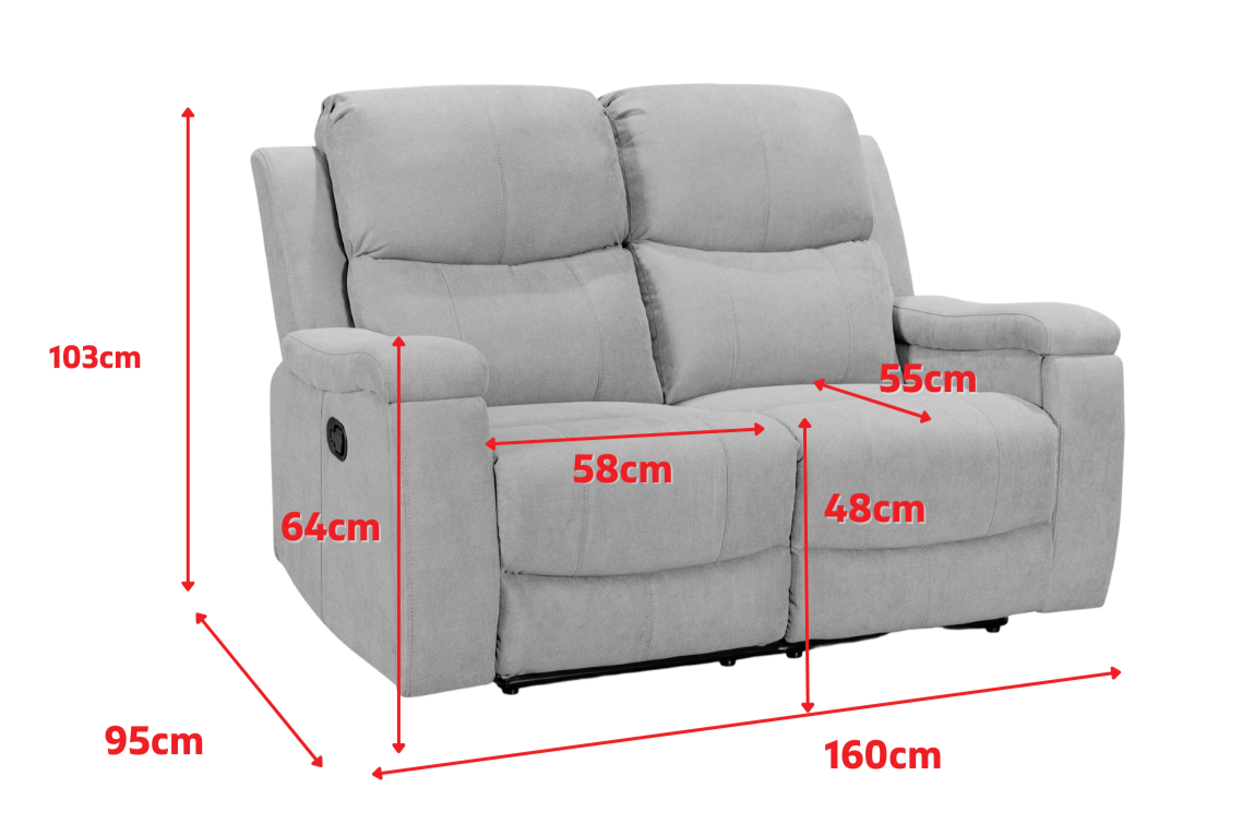 Product dimensions diagram