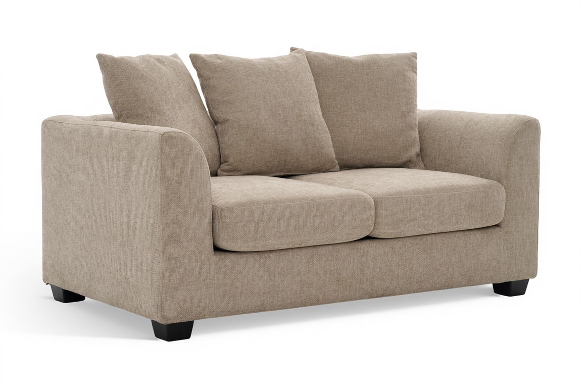 Beige Chenille 2 Seater Sofa CHLOE