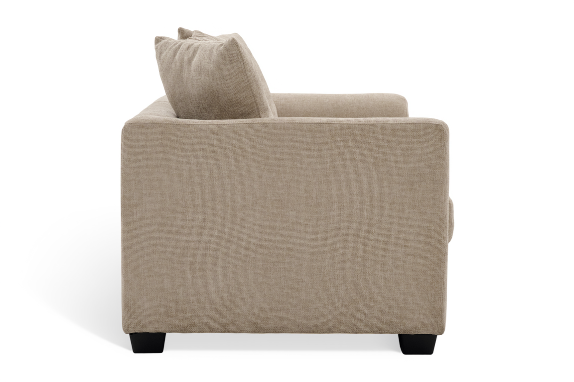 Beige Chenille 2 Seater Sofa CHLOE