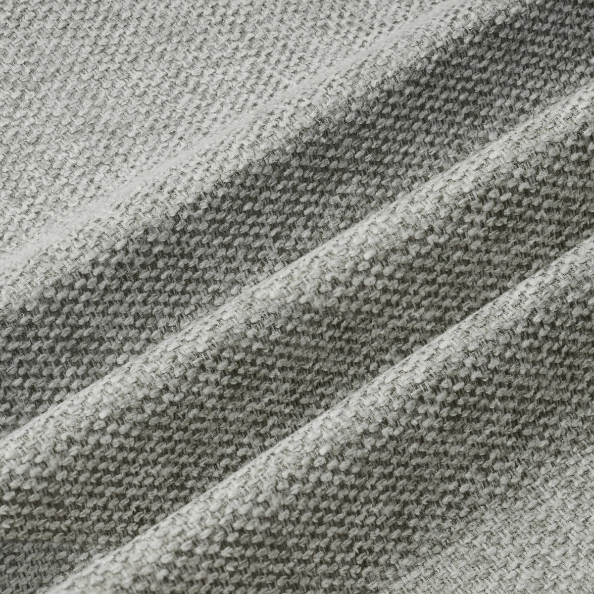 Light Grey Chenille Fabric Swatch BELFAST
