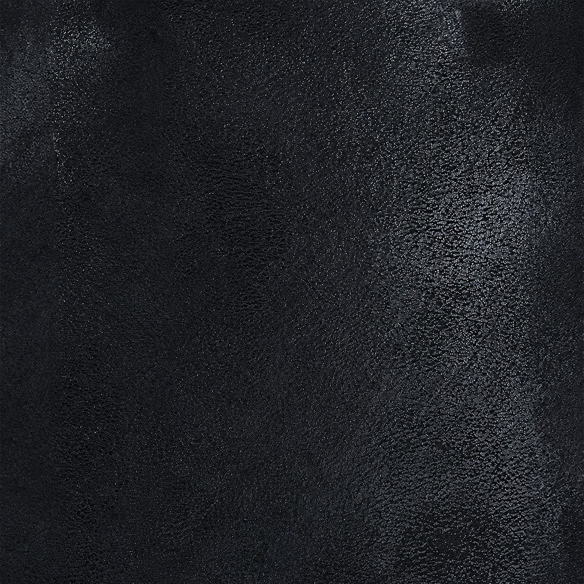 Faux Leather Suede Black Fabric Swatch