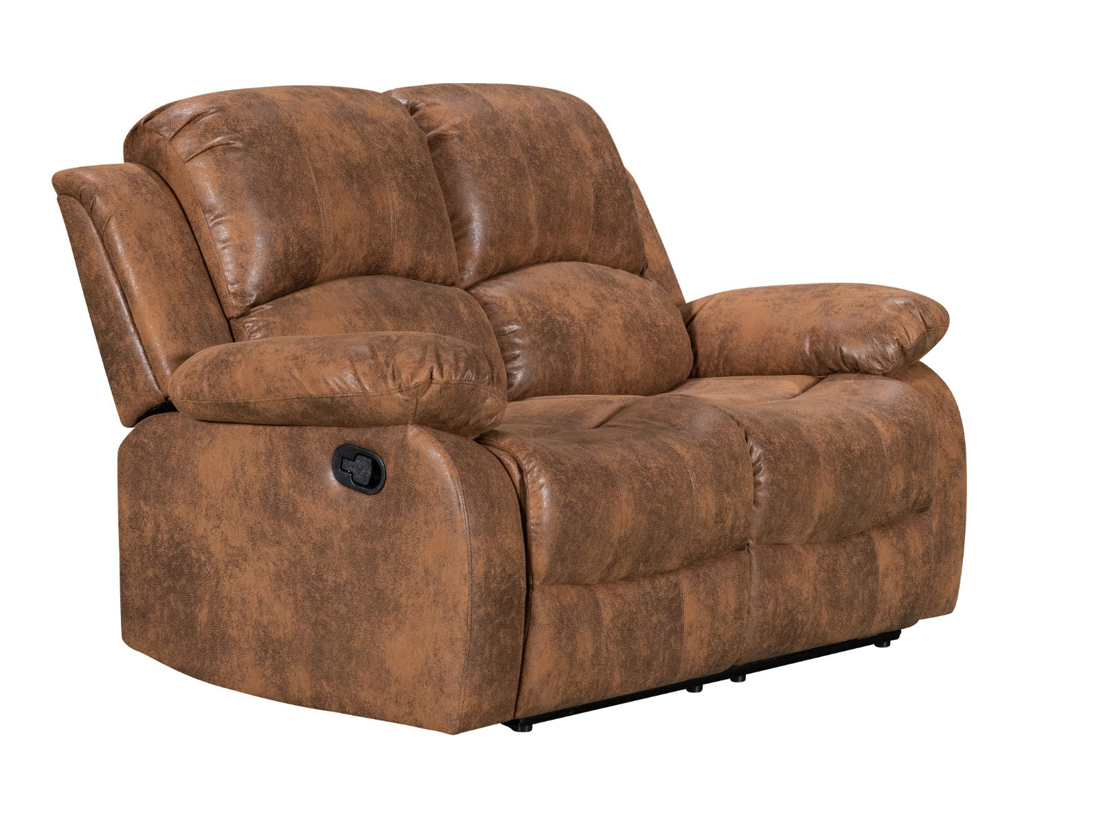 Faux Leather Suede Brown 3 2 1 Seater Manual Recliner Sofa Set VALENCIA faux-leather-suede-brown-3-2-1-seater-manual-recliner-sofa-set-valencia